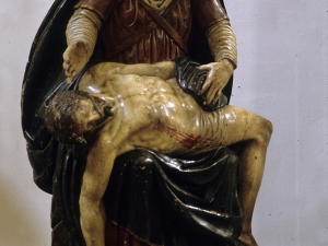 Iglesia parroquial de San Sebastián de Soreasu. Escultura. Piedad