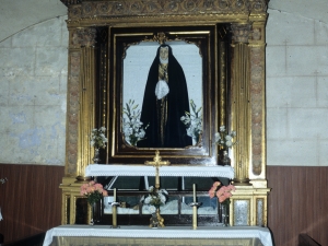 Iglesia parroquial de San Pedro. Retablo de la Dolorosa