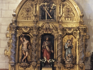 Iglesia parroquial de San Pedro. Retablo del Sagrado Corazón de Jesús