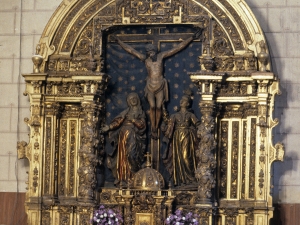 Iglesia parroquial de San Pedro. Retablo del Calvario