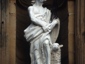 Iglesia parroquial de San Juan Bautista. Escultura. San Juan Bautista