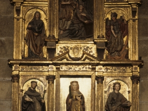 Iglesia parroquial de Santa María la Real. Retablo de la Virgen del Rosario