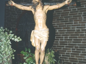 Iglesia parroquial de San Luis Gonzaga de Herrera. Escultura. Cristo Crucificado