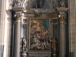 Basílica de Santa María. Retablo de San Pío V