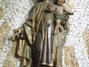 Iglesia de San Pedro del muelle. Escultura. Virgen del Carmen