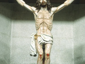 Iglesia parroquial de San Sebastián Mártir. Escultura. Cristo Crucificado