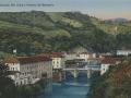 Cestona : río Urola y hoteles del Balneario
