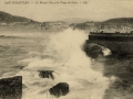 San Sebastián : el rompe olas y la playa de Gros = Saint-Sébastien : la rampe olas et la plage de Gross / LL.