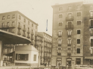 Avenida de Navarra y la estación de Renfe