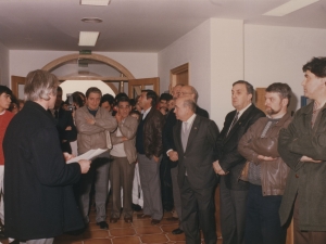 Discurso de las autoridades en la inauguración de la residencia de ancianos de Pasai San Pedro