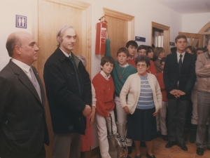 Discurso de las autoridades en la inauguración de la residencia de ancianos de Pasai San Pedro