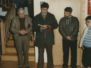 Discurso de las autoridades durante la inauguración de la residencia de ancianos de Pasai San Pedro