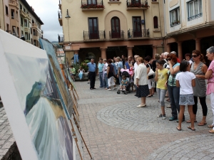 Aire libreko pintura lehiaketa