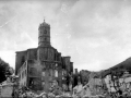 Ruinas de la calle María Angela después del bombardeo