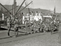 TROPAS EN EL PUERTO DE PASAIA ANTES DE PARTIR A LA GUERRA DE AFRICA. (Foto 4/5)