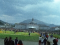 Vista general de la explanada delante del Santuario