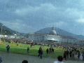 Vista general de la explanada delante del Santuario