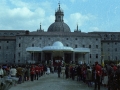 Santuario de Loiola durante la visita del Papa